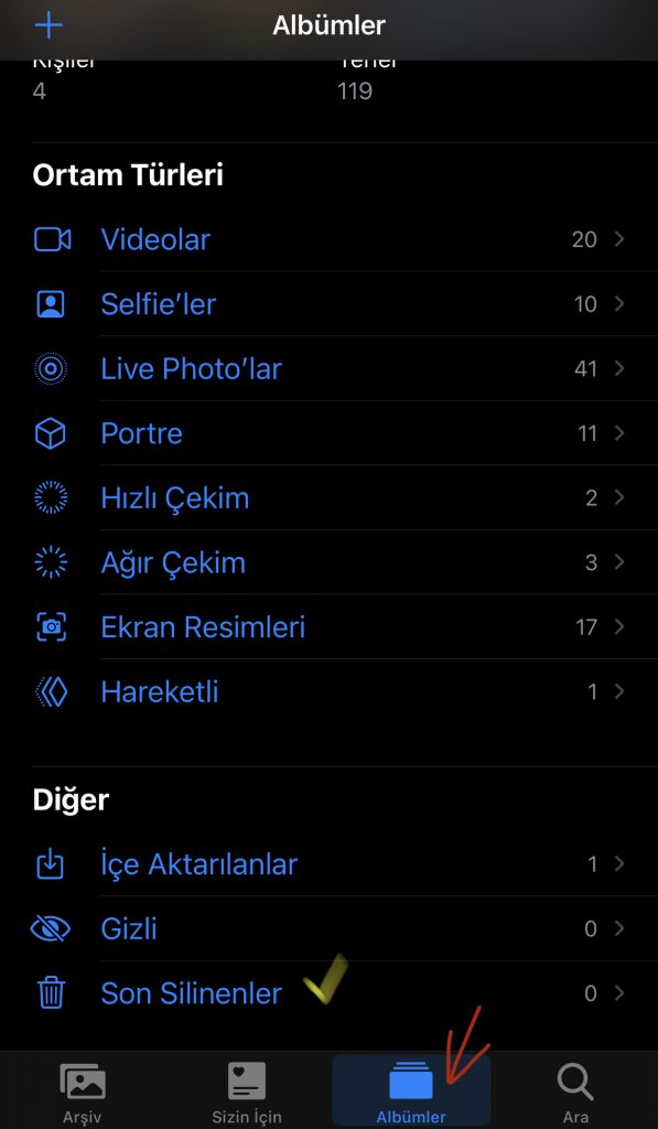 IPhone Foto raflar Sildi im Halde Yer A lm yor Sorunu Azizim NET