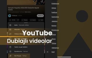 Youtube Türkçe dublajlı videolar